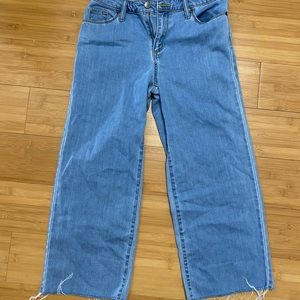 Flared Jean Capris - Universal Thread